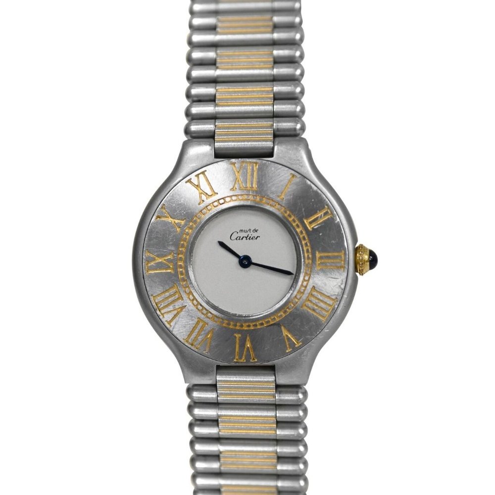 Cartier Must de 18k Womens Mid Size 31mm Watch